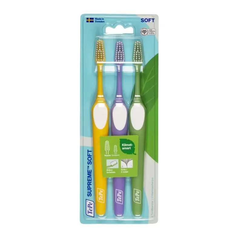 TePe Supreme Toothbrush Soft 3 pcs